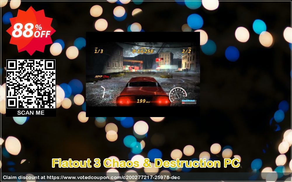 Flatout 3 Chaos & Destruction PC Coupon, discount Flatout 3 Chaos & Destruction PC Deal. Promotion: Flatout 3 Chaos & Destruction PC Exclusive offer 
