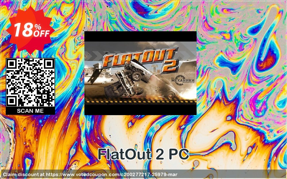 FlatOut 2 PC Coupon, discount FlatOut 2 PC Deal. Promotion: FlatOut 2 PC Exclusive offer 