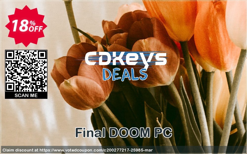 Final DOOM PC Coupon, discount Final DOOM PC Deal. Promotion: Final DOOM PC Exclusive offer 