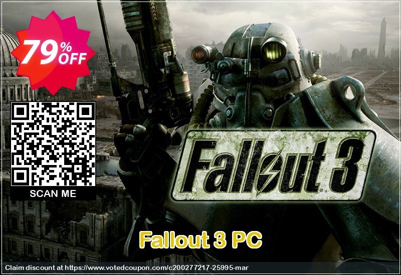 Fallout 3 PC Coupon Code Apr 2024, 79% OFF - VotedCoupon