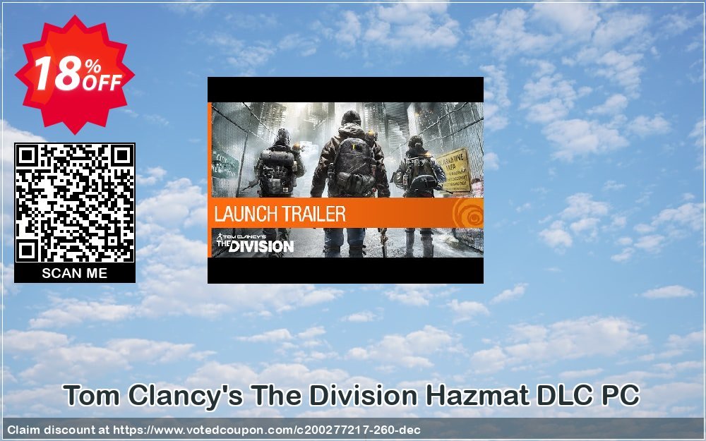 Tom Clancy's The Division Hazmat DLC PC Coupon Code May 2024, 18% OFF - VotedCoupon