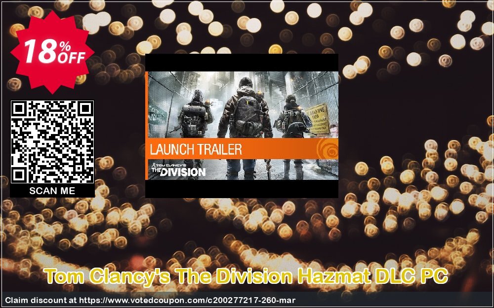 Tom Clancy's The Division Hazmat DLC PC Coupon Code May 2024, 18% OFF - VotedCoupon