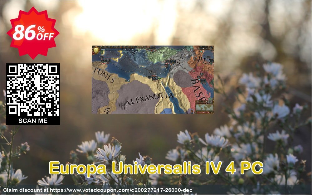 Europa Universalis IV 4 PC Coupon, discount Europa Universalis IV 4 PC Deal. Promotion: Europa Universalis IV 4 PC Exclusive offer 