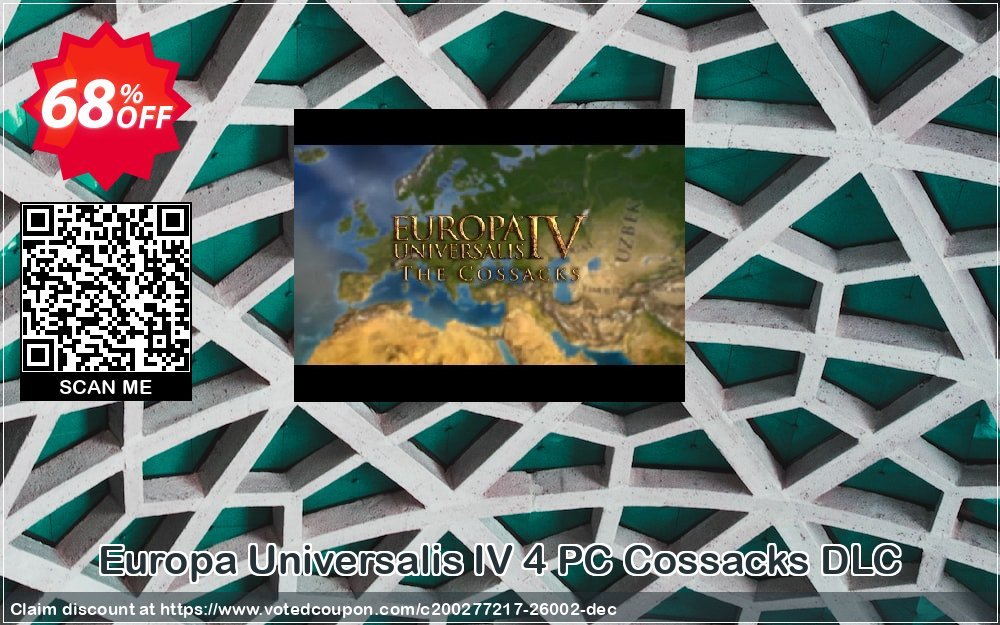 Europa Universalis IV 4 PC Cossacks DLC Coupon Code Apr 2024, 68% OFF - VotedCoupon