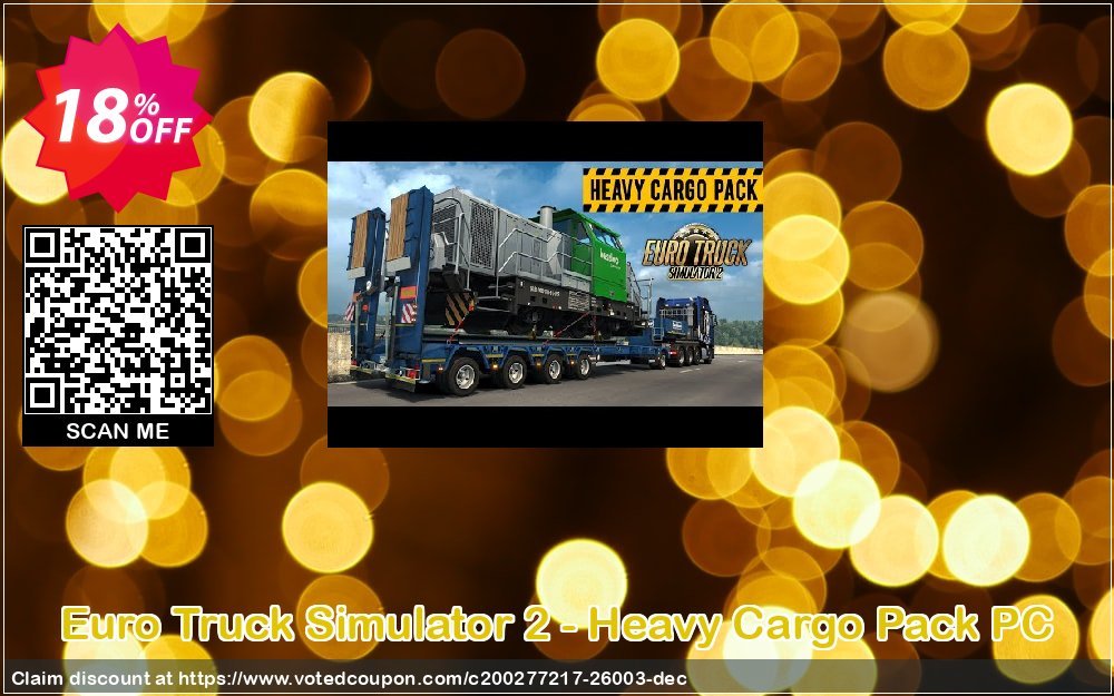 Euro Truck Simulator 2 - Heavy Cargo Pack PC Coupon Code Apr 2024, 18% OFF - VotedCoupon
