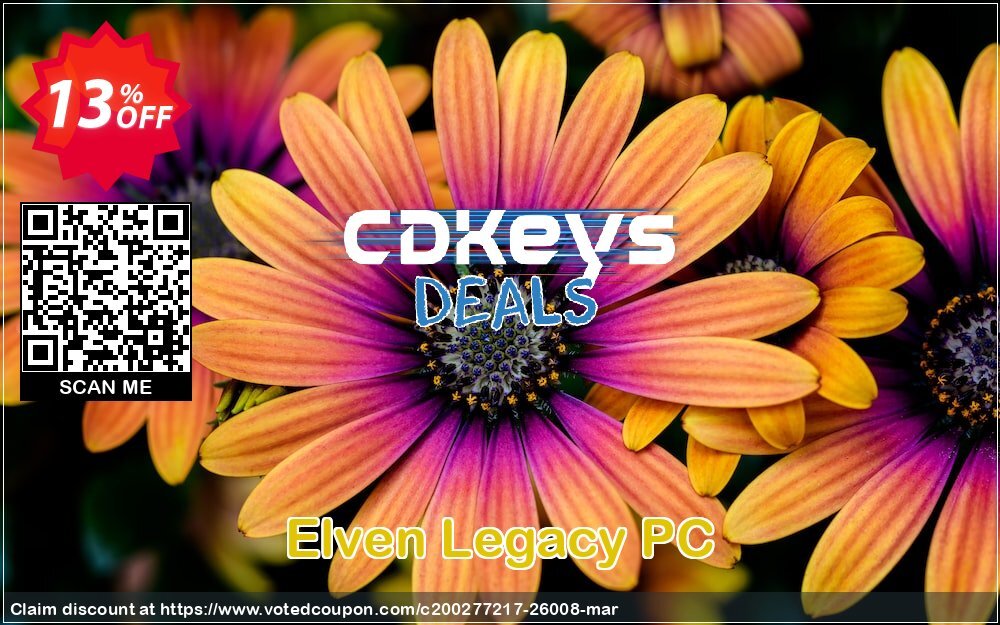 Elven Legacy PC Coupon, discount Elven Legacy PC Deal. Promotion: Elven Legacy PC Exclusive offer 