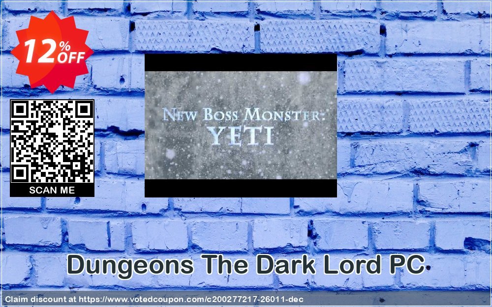 Dungeons The Dark Lord PC Coupon Code Apr 2024, 12% OFF - VotedCoupon
