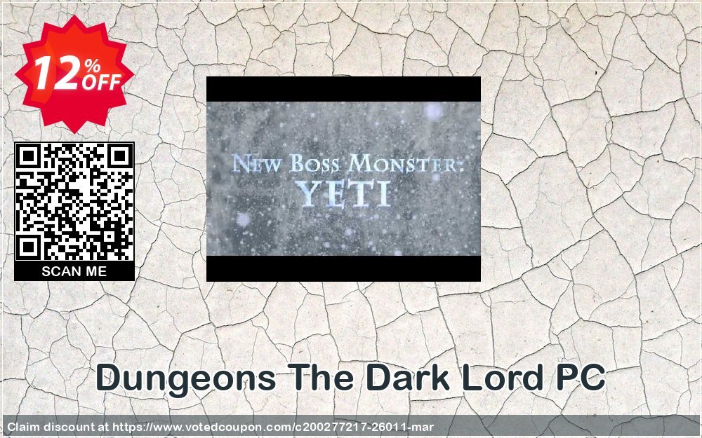 Dungeons The Dark Lord PC Coupon Code Apr 2024, 12% OFF - VotedCoupon