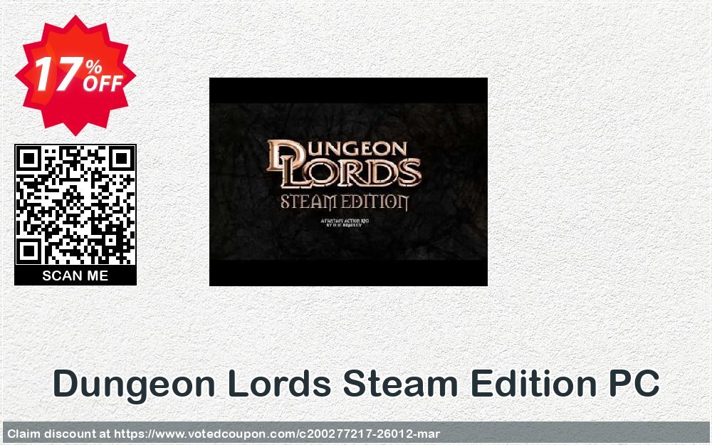 Dungeon Lords Steam Edition PC Coupon, discount Dungeon Lords Steam Edition PC Deal. Promotion: Dungeon Lords Steam Edition PC Exclusive offer 