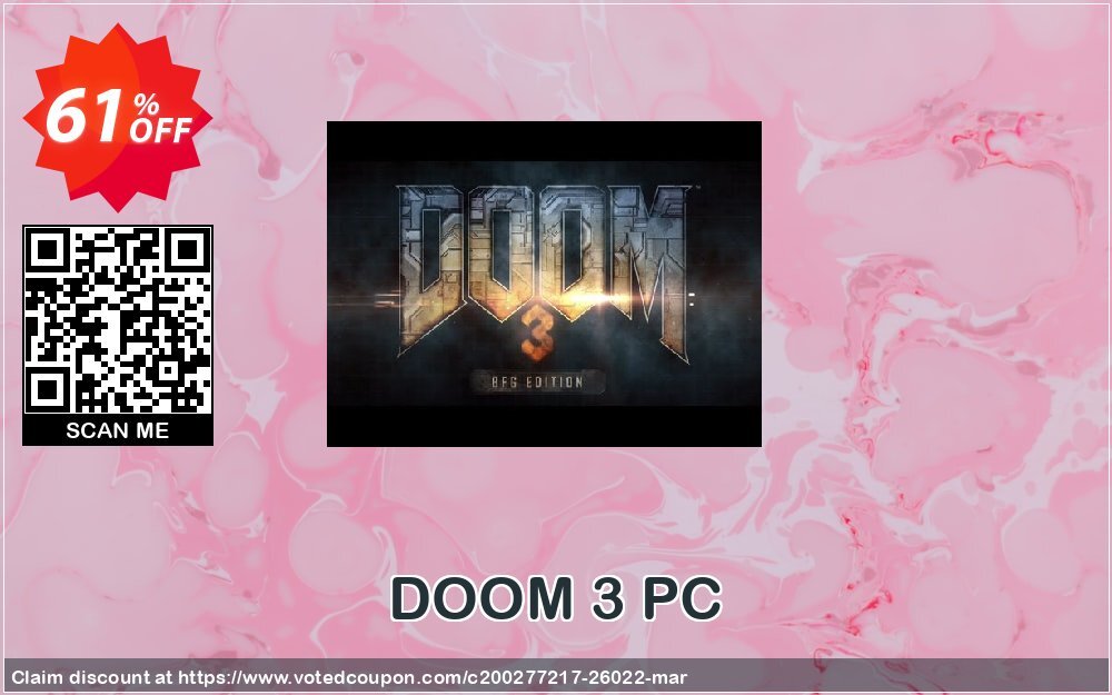 DOOM 3 PC Coupon Code Apr 2024, 61% OFF - VotedCoupon