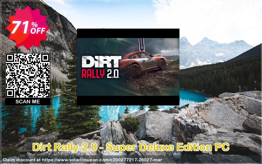 Dirt Rally 2.0 - Super Deluxe Edition PC Coupon, discount Dirt Rally 2.0 - Super Deluxe Edition PC Deal. Promotion: Dirt Rally 2.0 - Super Deluxe Edition PC Exclusive offer 