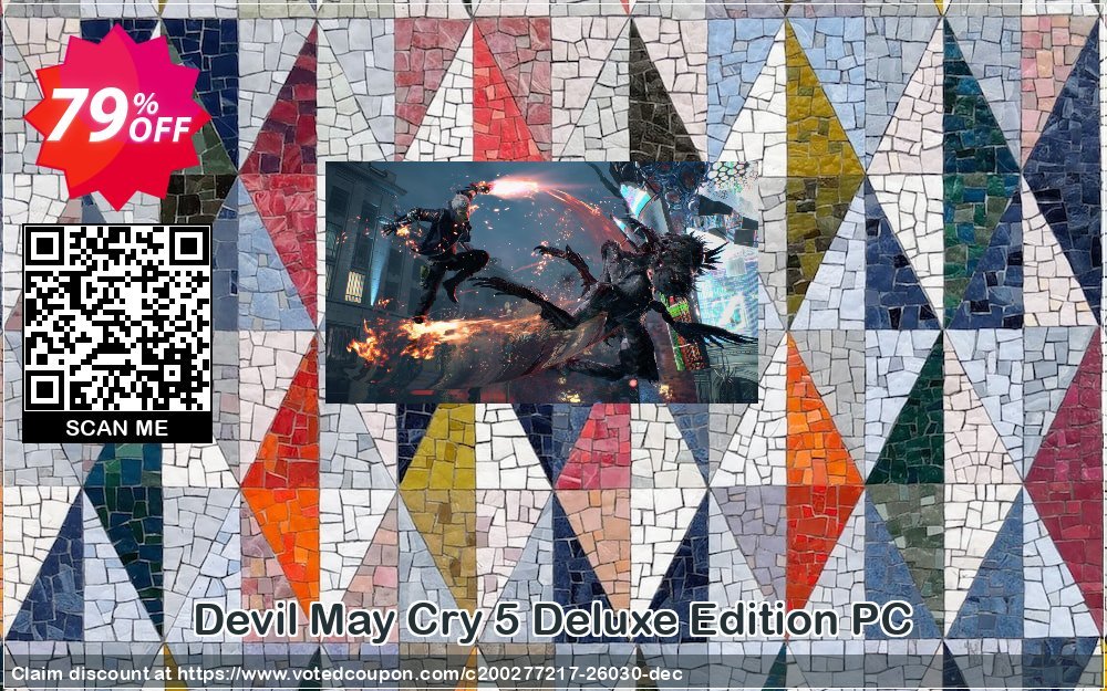 Devil May Cry 5 Deluxe Edition PC Coupon, discount Devil May Cry 5 Deluxe Edition PC Deal. Promotion: Devil May Cry 5 Deluxe Edition PC Exclusive offer 