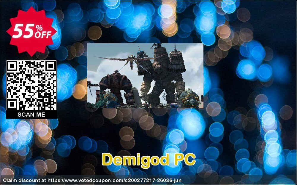 Demigod PC Coupon, discount Demigod PC Deal. Promotion: Demigod PC Exclusive offer 