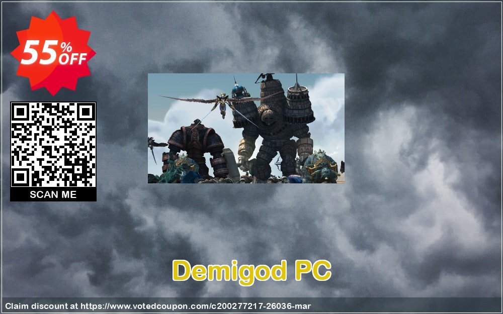 Demigod PC Coupon, discount Demigod PC Deal. Promotion: Demigod PC Exclusive offer 