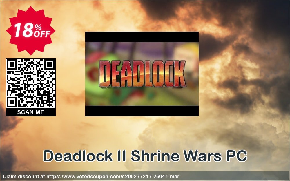 Deadlock II Shrine Wars PC Coupon, discount Deadlock II Shrine Wars PC Deal. Promotion: Deadlock II Shrine Wars PC Exclusive offer 