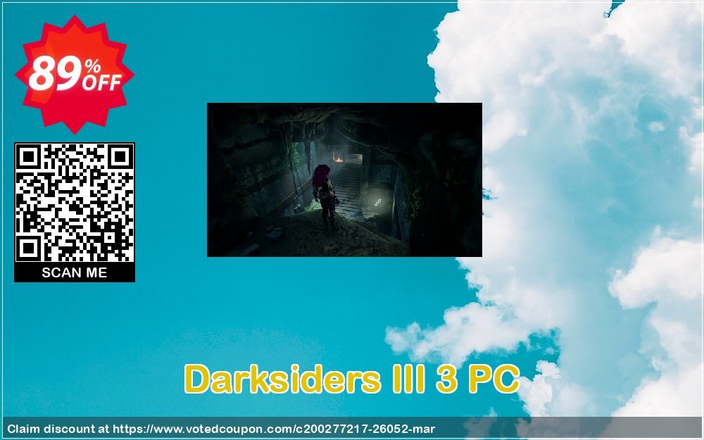 Darksiders III 3 PC Coupon Code Apr 2024, 89% OFF - VotedCoupon