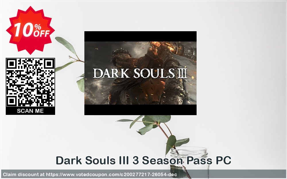 Dark Souls III 3 Season Pass PC Coupon Code Apr 2024, 10% OFF - VotedCoupon