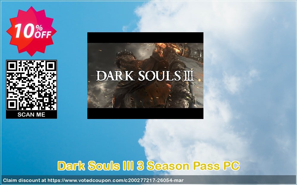 Dark Souls III 3 Season Pass PC Coupon, discount Dark Souls III 3 Season Pass PC Deal. Promotion: Dark Souls III 3 Season Pass PC Exclusive offer 