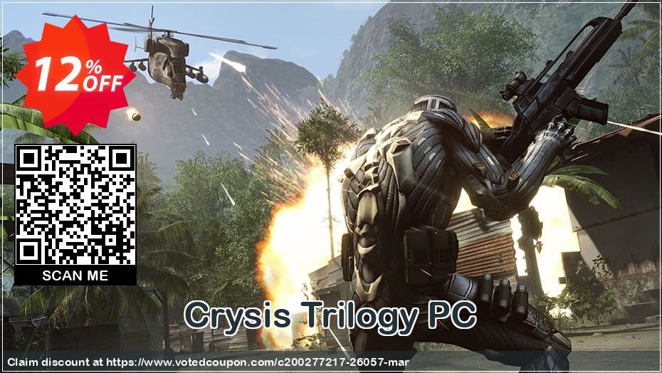 Crysis Trilogy PC Coupon, discount Crysis Trilogy PC Deal. Promotion: Crysis Trilogy PC Exclusive offer 