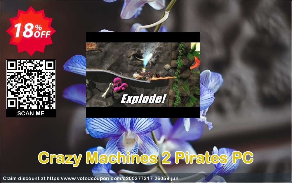 Crazy MAChines 2 Pirates PC Coupon, discount Crazy Machines 2 Pirates PC Deal. Promotion: Crazy Machines 2 Pirates PC Exclusive offer 