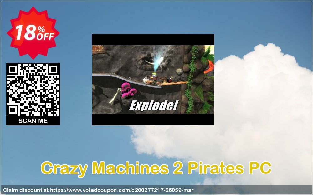 Crazy MAChines 2 Pirates PC Coupon, discount Crazy Machines 2 Pirates PC Deal. Promotion: Crazy Machines 2 Pirates PC Exclusive offer 