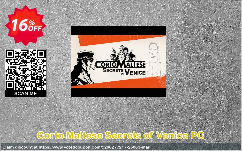 Corto Maltese Secrets of Venice PC Coupon, discount Corto Maltese Secrets of Venice PC Deal. Promotion: Corto Maltese Secrets of Venice PC Exclusive offer 