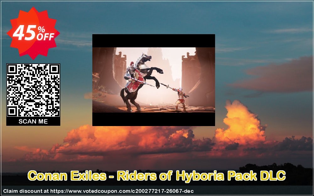 Conan Exiles - Riders of Hyboria Pack DLC Coupon Code Apr 2024, 45% OFF - VotedCoupon