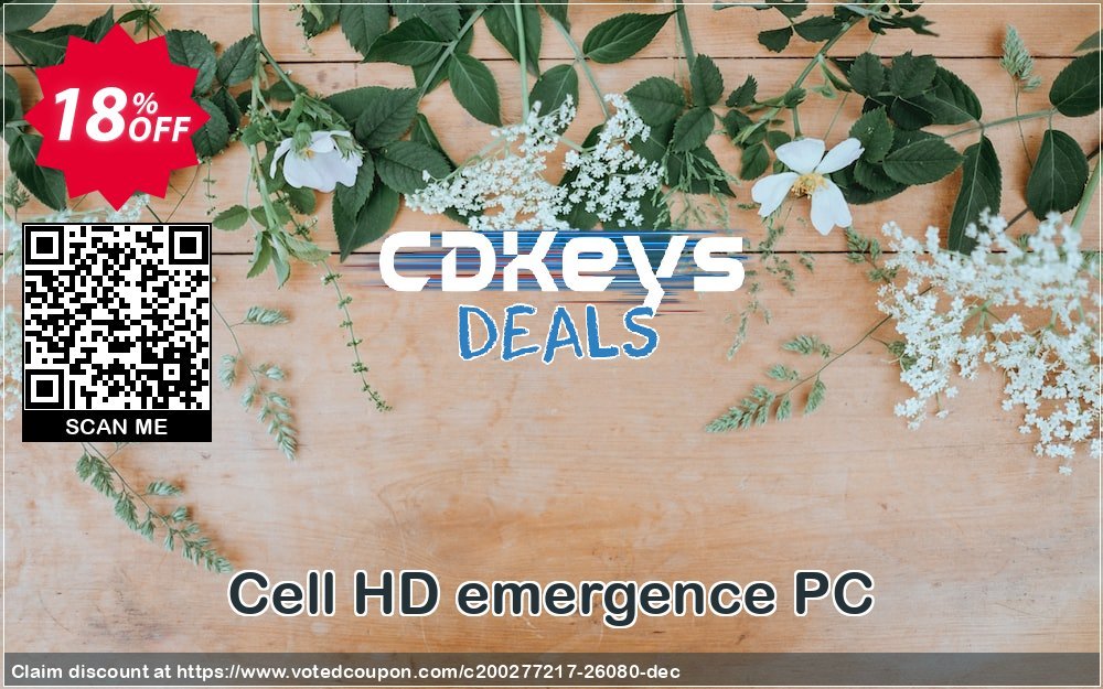 Cell HD emergence PC Coupon Code Apr 2024, 18% OFF - VotedCoupon