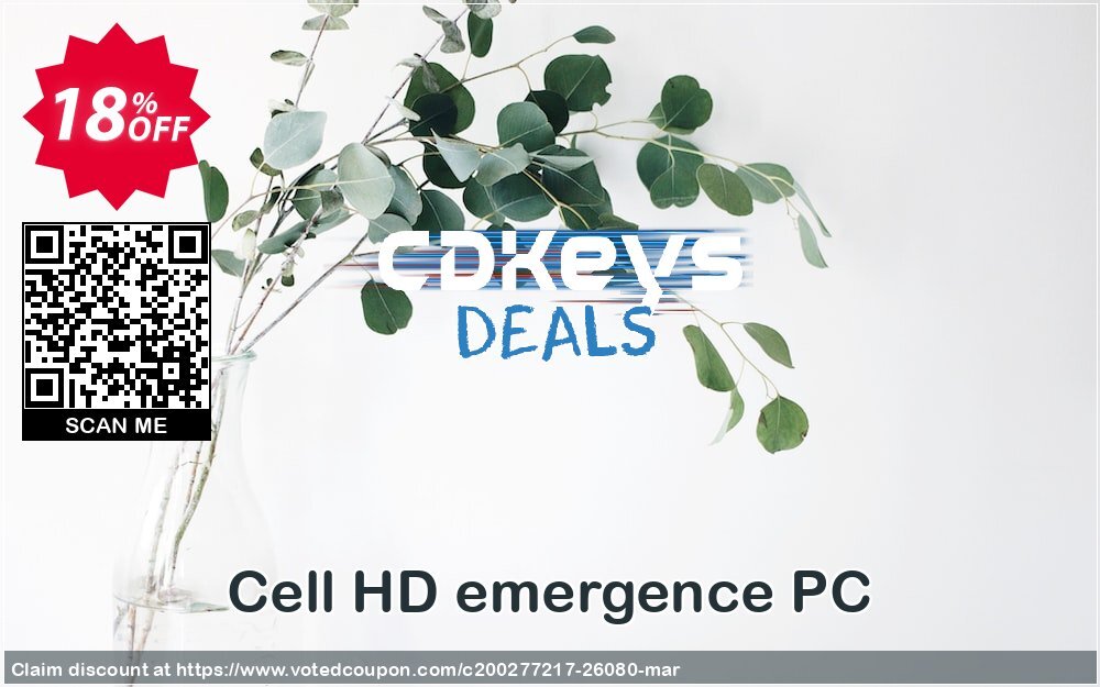 Cell HD emergence PC Coupon, discount Cell HD emergence PC Deal. Promotion: Cell HD emergence PC Exclusive offer 