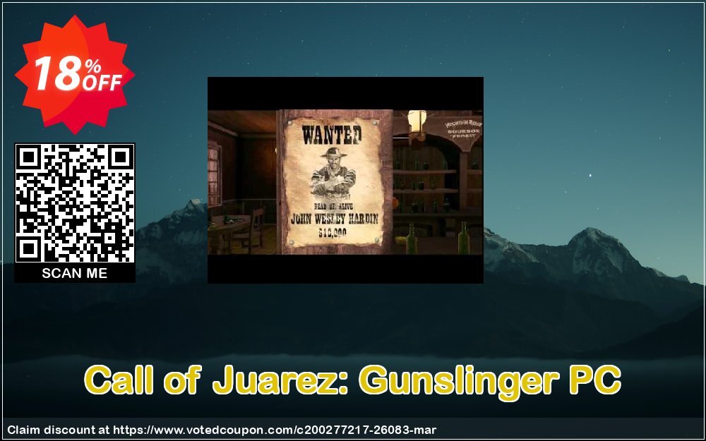 Call of Juarez: Gunslinger PC Coupon Code May 2024, 18% OFF - VotedCoupon