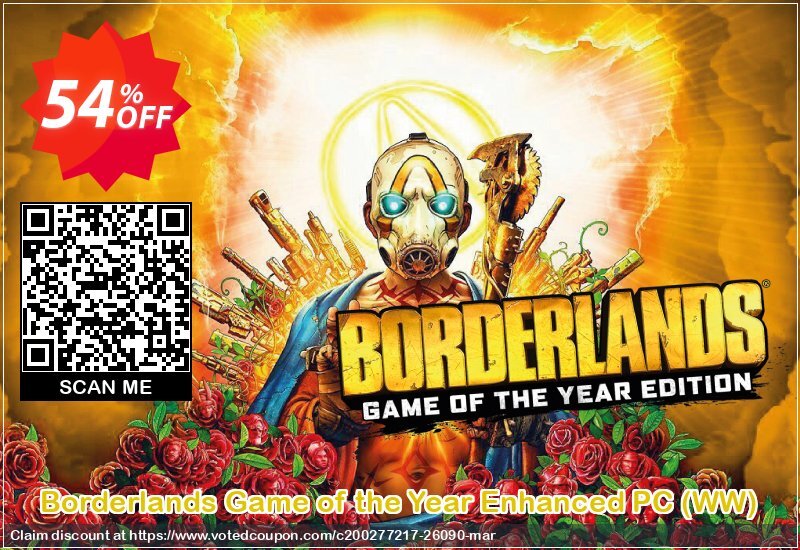 Borderlands Game of the Year Enhanced PC, WW  Coupon, discount Borderlands Game of the Year Enhanced PC (WW) Deal. Promotion: Borderlands Game of the Year Enhanced PC (WW) Exclusive offer 