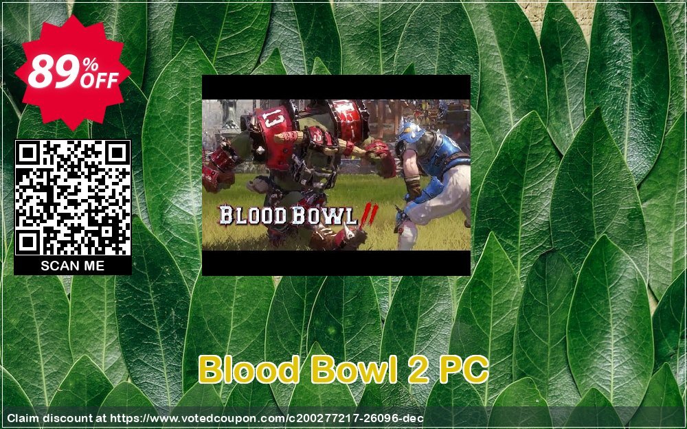 Blood Bowl 2 PC Coupon Code Apr 2024, 89% OFF - VotedCoupon