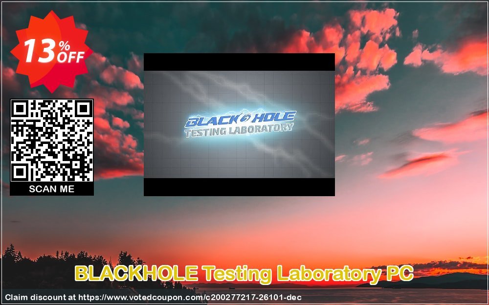 BLACKHOLE Testing Laboratory PC Coupon, discount BLACKHOLE Testing Laboratory PC Deal. Promotion: BLACKHOLE Testing Laboratory PC Exclusive offer 