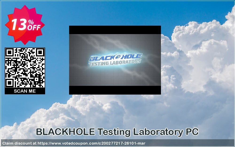 BLACKHOLE Testing Laboratory PC Coupon, discount BLACKHOLE Testing Laboratory PC Deal. Promotion: BLACKHOLE Testing Laboratory PC Exclusive offer 