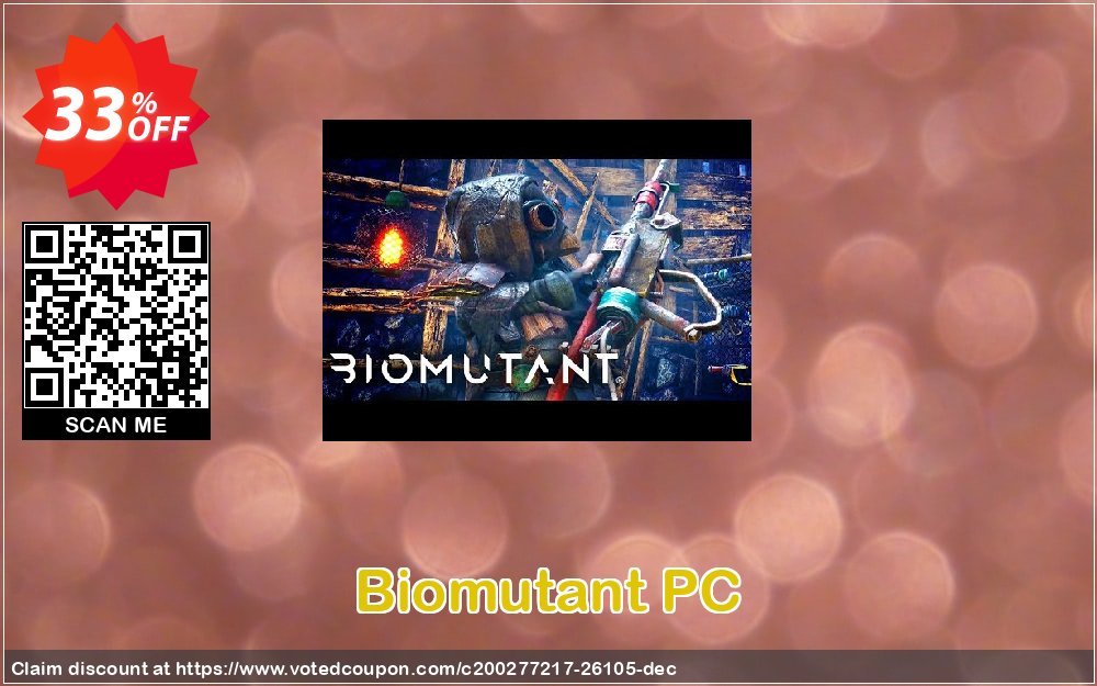 Biomutant PC Coupon, discount Biomutant PC Deal. Promotion: Biomutant PC Exclusive offer 
