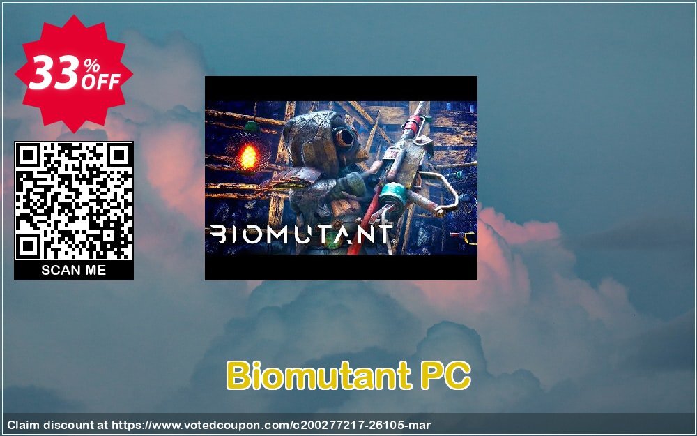 Biomutant PC Coupon, discount Biomutant PC Deal. Promotion: Biomutant PC Exclusive offer 