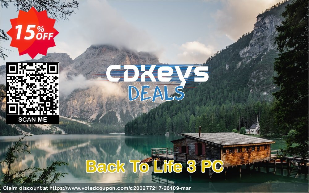 Back To Life 3 PC Coupon, discount Back To Life 3 PC Deal. Promotion: Back To Life 3 PC Exclusive offer 