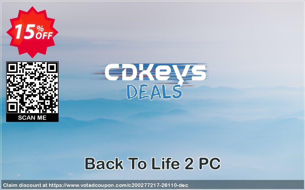 Back To Life 2 PC Coupon, discount Back To Life 2 PC Deal. Promotion: Back To Life 2 PC Exclusive offer 