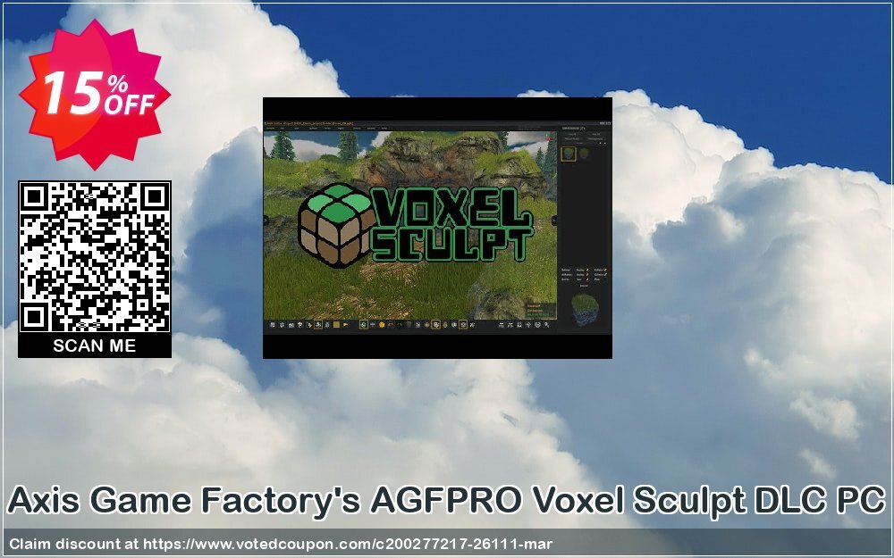 Axis Game Factory's AGFPRO Voxel Sculpt DLC PC Coupon, discount Axis Game Factory's AGFPRO Voxel Sculpt DLC PC Deal. Promotion: Axis Game Factory's AGFPRO Voxel Sculpt DLC PC Exclusive offer 