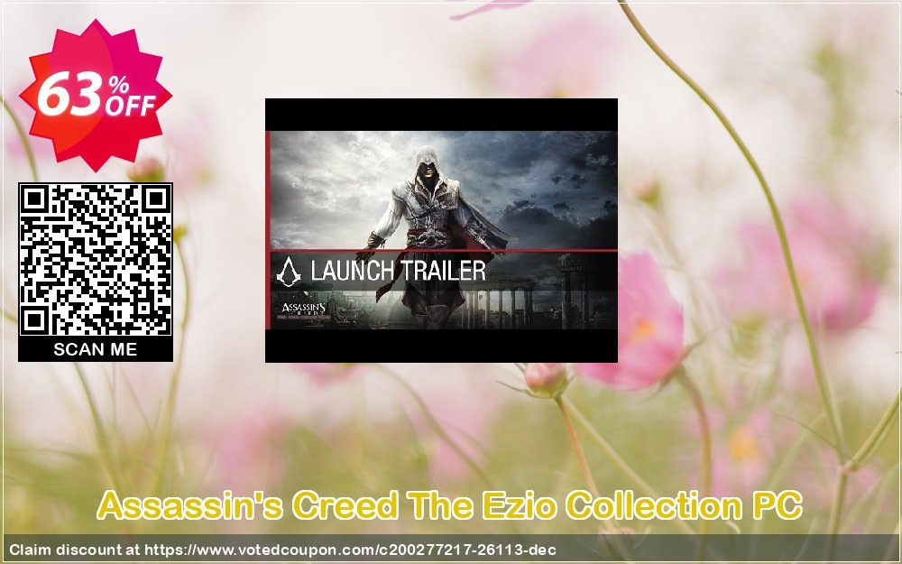 Assassin's Creed The Ezio Collection PC Coupon Code Apr 2024, 63% OFF - VotedCoupon