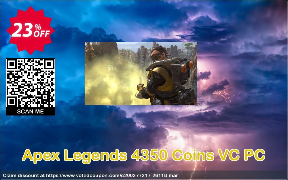 Apex Legends 4350 Coins VC PC Coupon, discount Apex Legends 4350 Coins VC PC Deal. Promotion: Apex Legends 4350 Coins VC PC Exclusive offer 