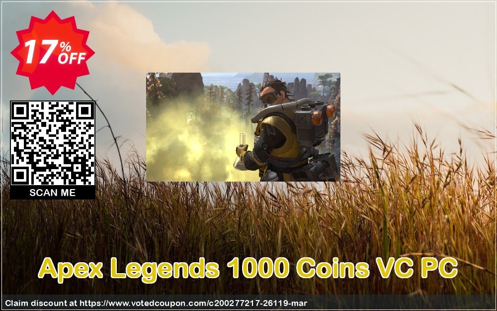 Apex Legends 1000 Coins VC PC Coupon, discount Apex Legends 1000 Coins VC PC Deal. Promotion: Apex Legends 1000 Coins VC PC Exclusive offer 