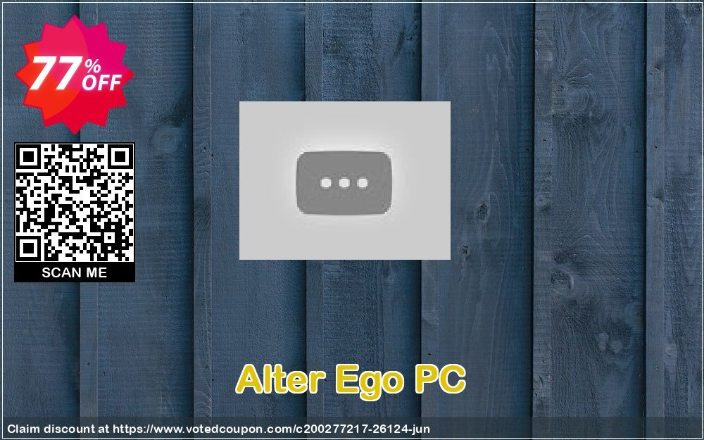 Alter Ego PC Coupon, discount Alter Ego PC Deal. Promotion: Alter Ego PC Exclusive offer 