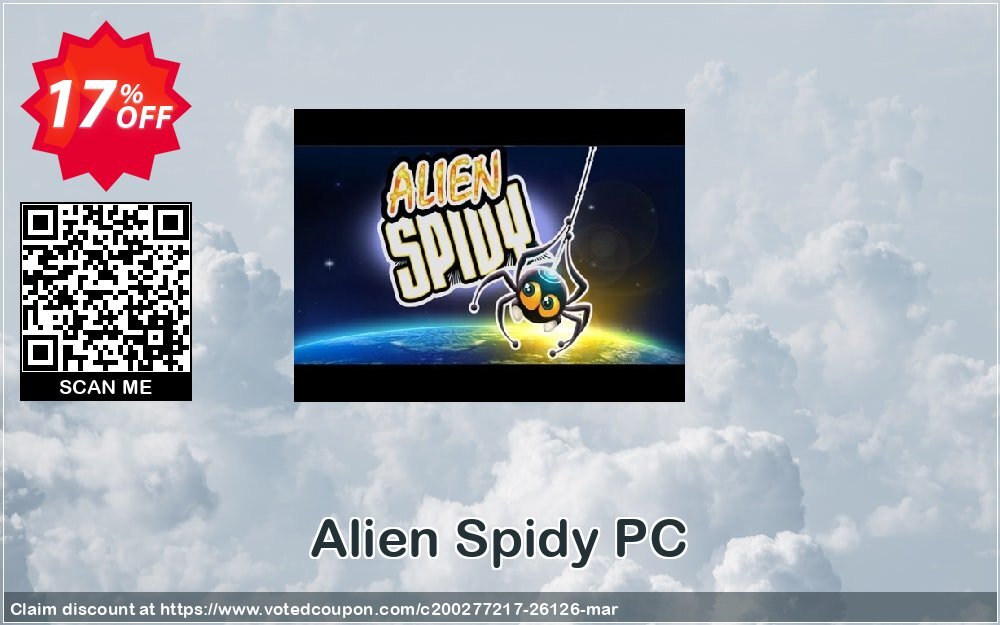 Alien Spidy PC Coupon Code May 2024, 17% OFF - VotedCoupon