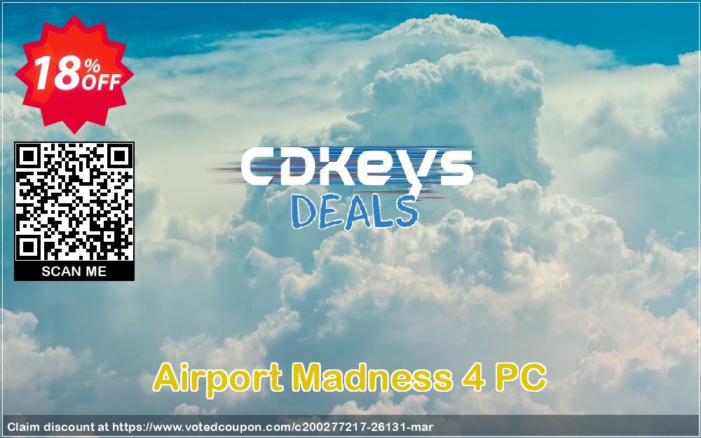 Airport Madness 4 PC Coupon, discount Airport Madness 4 PC Deal. Promotion: Airport Madness 4 PC Exclusive offer 