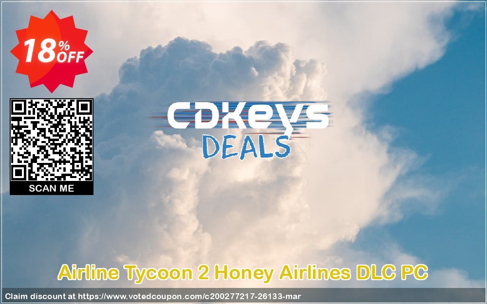 Airline Tycoon 2 Honey Airlines DLC PC Coupon, discount Airline Tycoon 2 Honey Airlines DLC PC Deal. Promotion: Airline Tycoon 2 Honey Airlines DLC PC Exclusive offer 