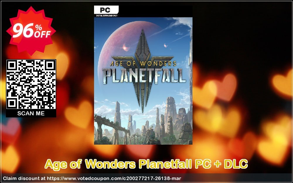 Age of Wonders Planetfall PC + DLC Coupon Code May 2024, 96% OFF - VotedCoupon