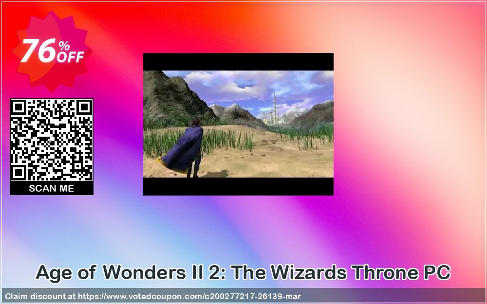 Age of Wonders II 2: The Wizards Throne PC Coupon Code Apr 2024, 76% OFF - VotedCoupon