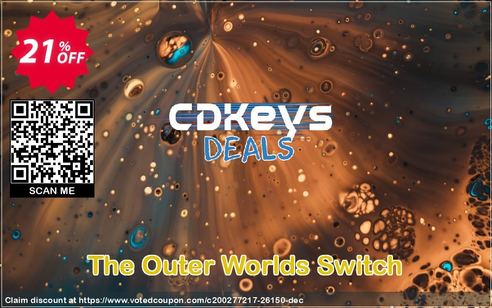 The Outer Worlds Switch Coupon, discount The Outer Worlds Switch Deal. Promotion: The Outer Worlds Switch Exclusive offer 