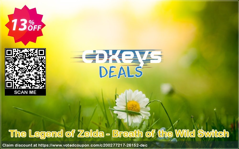 The Legend of Zelda - Breath of the Wild Switch Coupon Code Apr 2024, 13% OFF - VotedCoupon